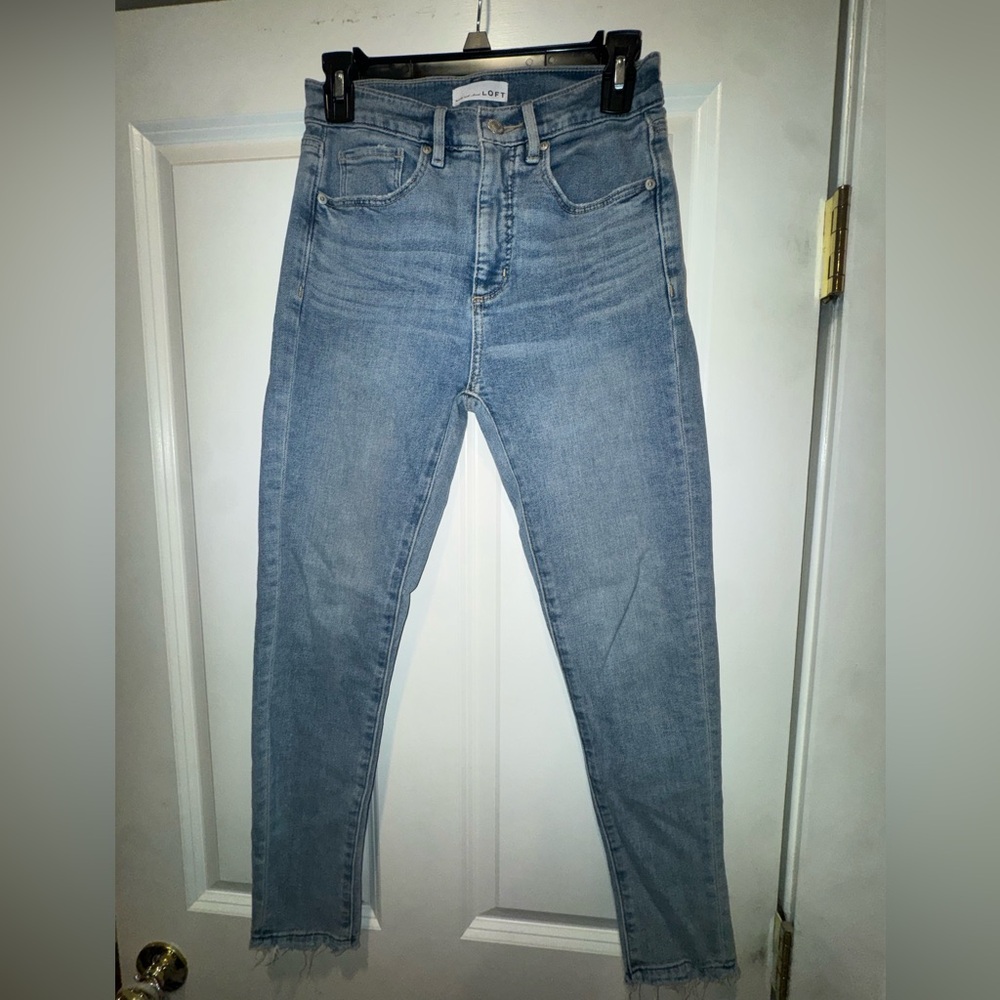 LOFT Light Blue Women's Skinny Jeans